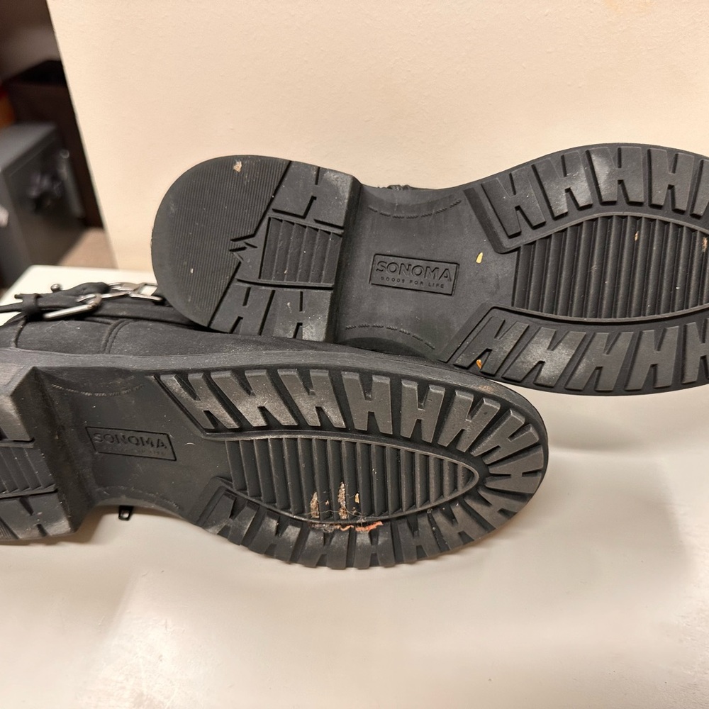 Black Merona Booties - Picture 3 of 3